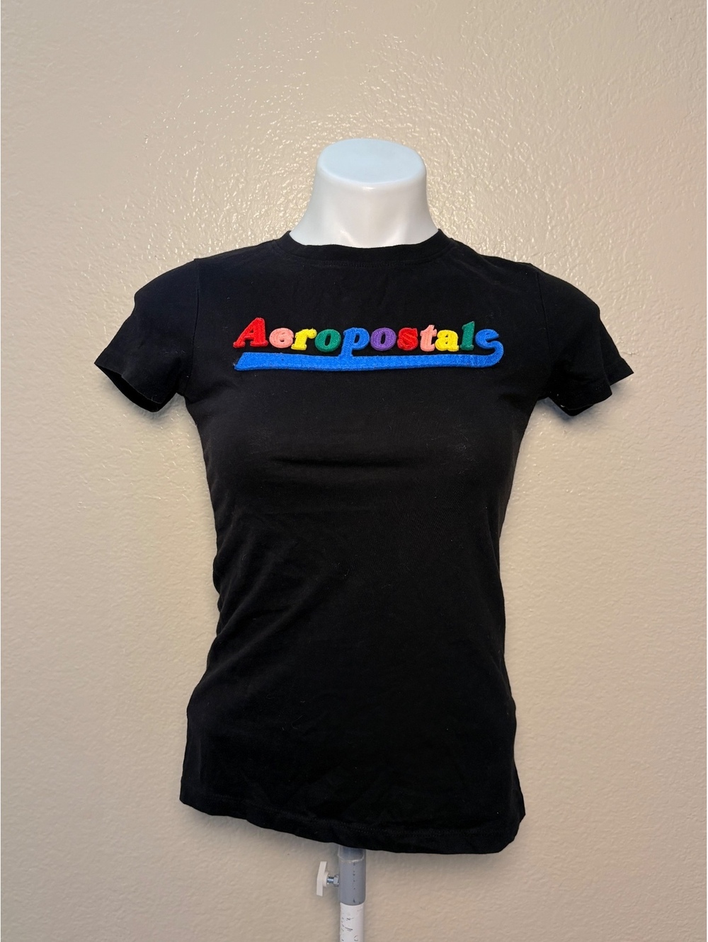 Y2K Pride Aeropostale T-Shirt with Colorful Logo baby tee #11